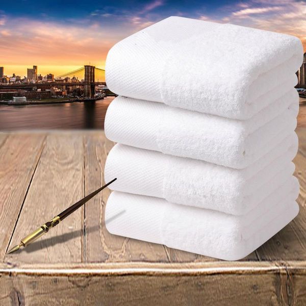 

towel five-star el thick cotton towelbath pure white super soft strong absorbent spa /beauty salon/resturant supplies