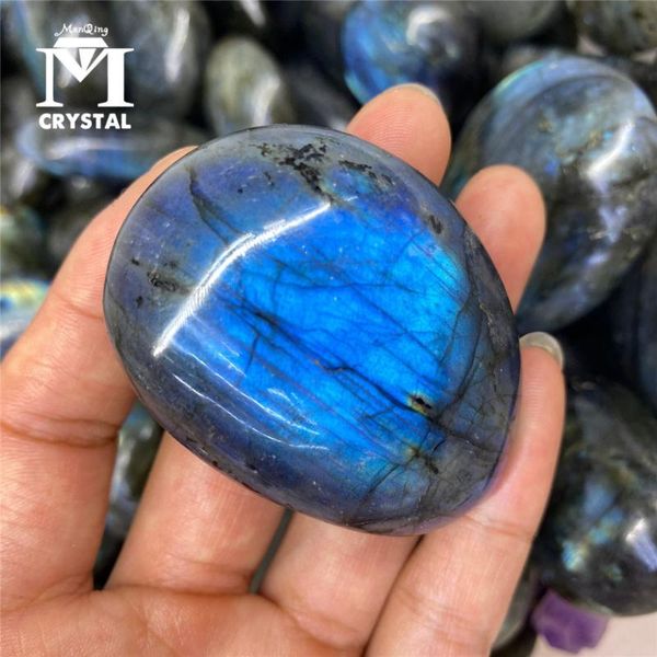 

decorative objects & figurines 1pcs natural labradorite stone quartz minerals sunstone moonstone for aquarium decoration and home garden sto