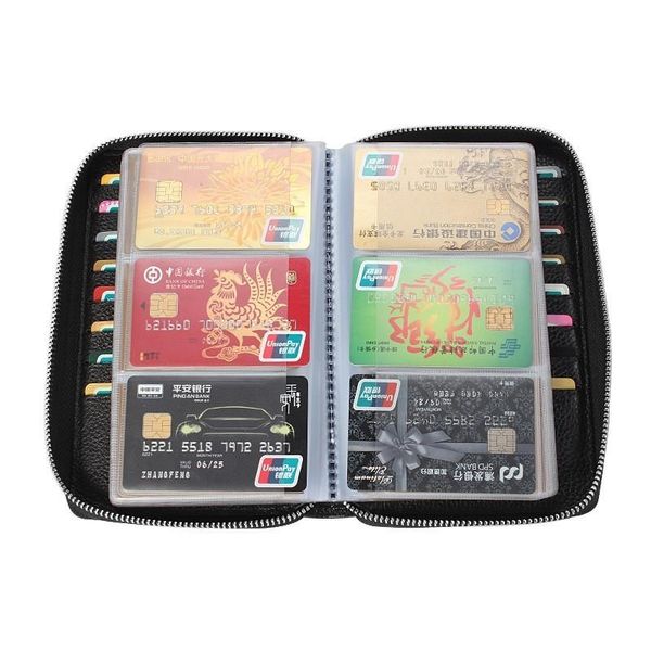 

card holders 2021 women genuine leather holder case organizer passport wallet blocking wallets purse, Brown;gray