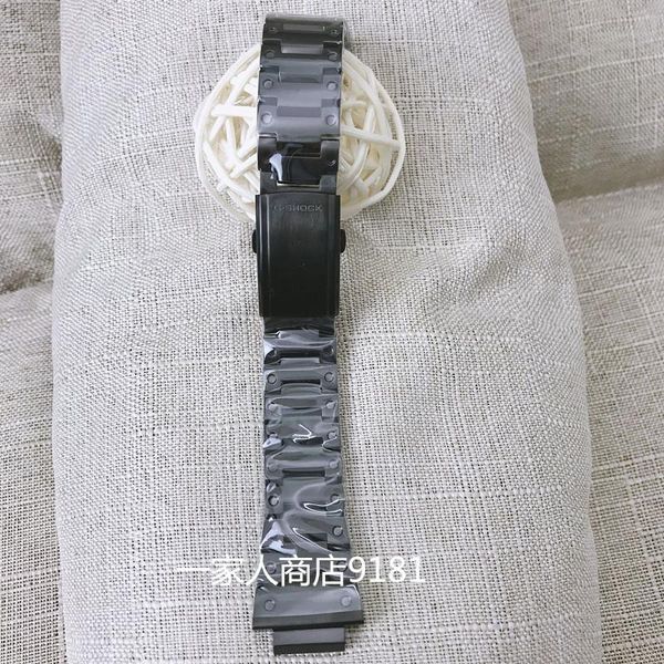 

watch bands stainless steel strap g-shockgd-100 gd-110 gd-120 gls-100 gax-100, Black;brown