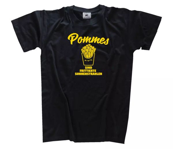 

apples are fried sunbeam fast food burger dining t-shirt s-3xl, White;black
