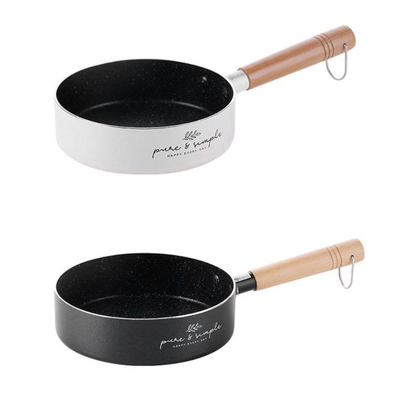 

pans non-stick wok aluminum grill pan frying stainless steel for household kitchen breakfast frypan egg cooking skillet cookware