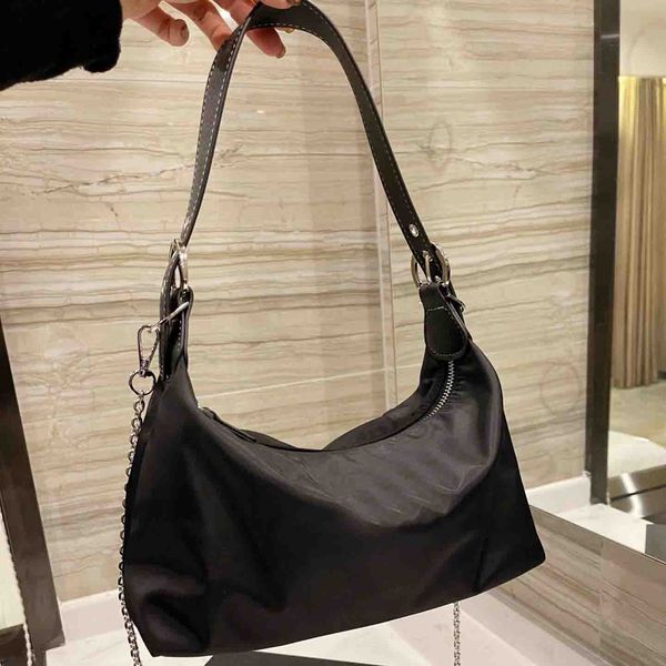 

chains bag shoulder bags ladies brand luxurys rs mother handbag 2022 fashion handbags totes printing cossbody wallet letter purse nylon