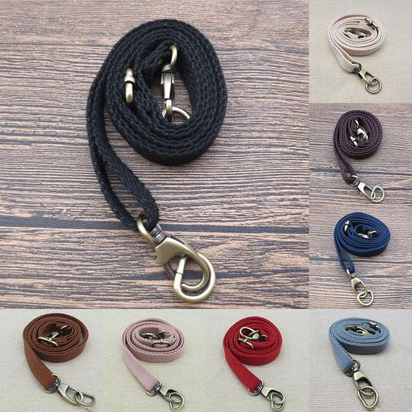 

bag parts & accessories 1pc strap shoulder handbags decorative hand messenger belt for canvas adjustable replacement handle diy, Black