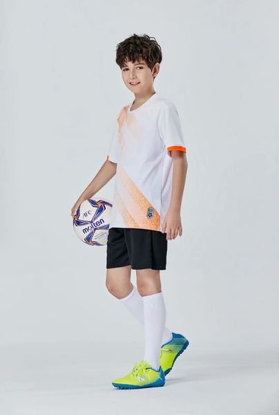 

#0152 football uniform men+kids soccer jersey printing team custom track and field sports short-sleeved shirt, Black;yellow