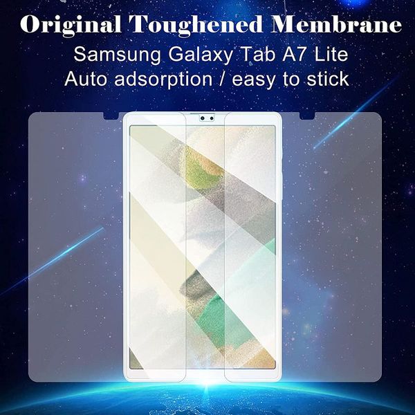 Таблетка Samsung A7 Lite Screen Protector Clear Threaded Стеклянная пленка для 8,7 дюйма с дуговой край без розничной упаковки