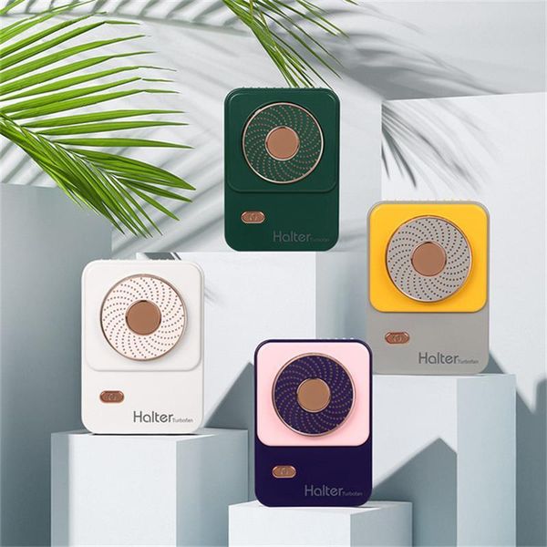 

electric fans 2021 neck fan mini usb rechargeable deskprotable bladeless