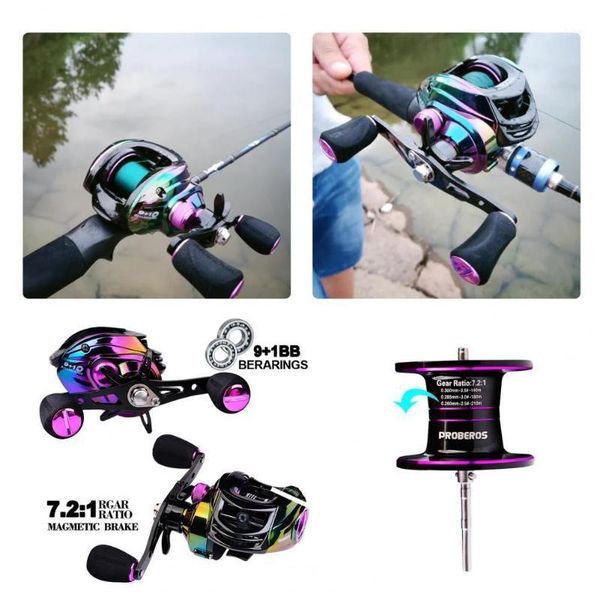 

baitcasting reels 30% discounts high strength anti corrosion metal magnetic brake fishing casting reel for outdoor