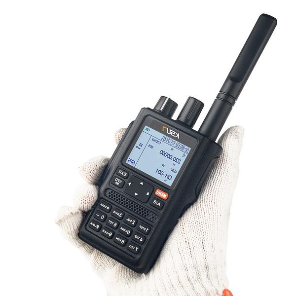 

walkie talkie ksun uv98d-walkie talkie, gps, 6-band frequency, vox, sos, 10km, two-way, uhf, vhf, scanner, long-range communicator