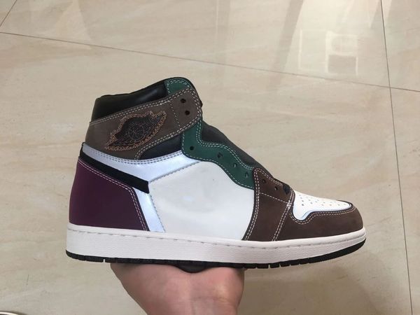 

jumpman 1 basketball shoes man sneakers jor hand crafted sneakers - brown dh3097-001
