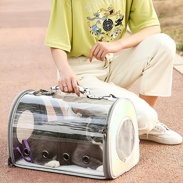 

dog car seat covers outdoor carrier bag pu leather pet handbag for outdoors hiking camping products transparent