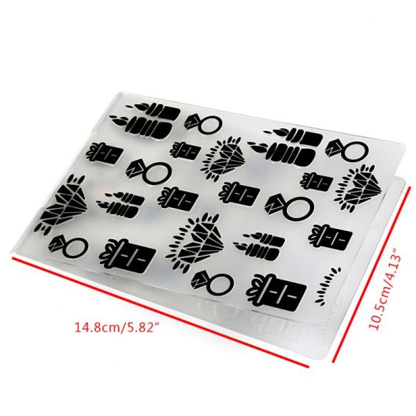 

craft tools 2021 3d embossed folder for diy making love heart birthday candles gift background greeting card scrapbooking