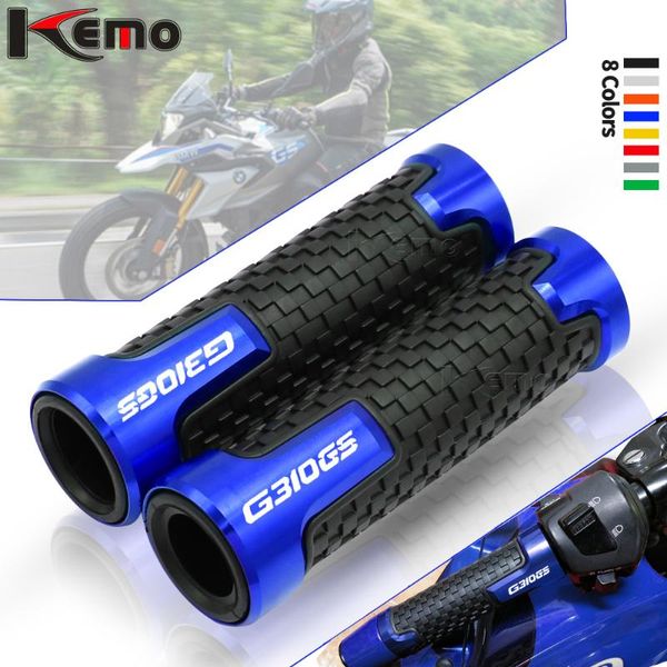 

handlebars for g310gs g310 gs universal 7/8" 22mm motorcycle handlebar hand grips cnc aluminum handle bar end grip
