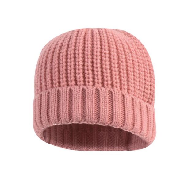 

autumn winter warm baby hats for kids children knitted hat boy cap girls infant toddler bonnet accessories caps &, Yellow