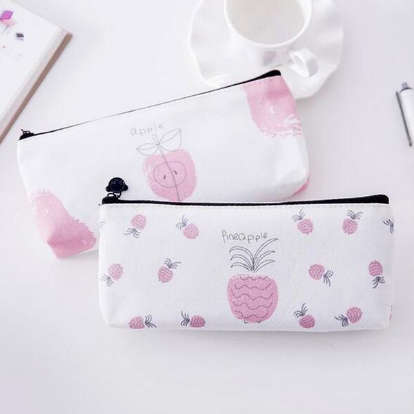 

1pcs pencil case fruit 2021 kawaii for grils pencils bags kids gift
