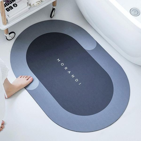

bath mats bathroom mat non-slip water absorption toilet household kitchen bedroom entrance carpet quick drying floor rug
