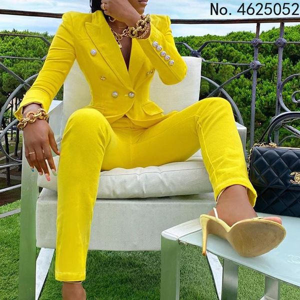 

ethnic clothing autumn winter streetwear women's set long sleeve blazer pants suit office lady tracksuit two piece fitness outfits, Red