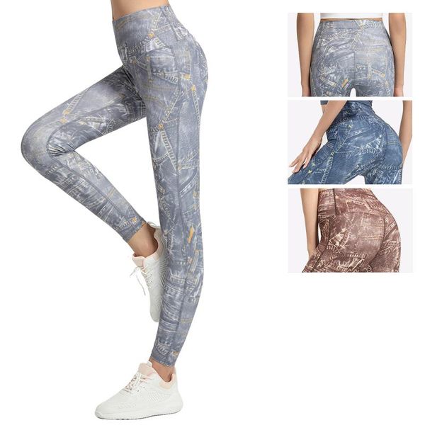 

yoga outfit sports pants women fitness high waist print clothing gym running jogging workout femme leggings