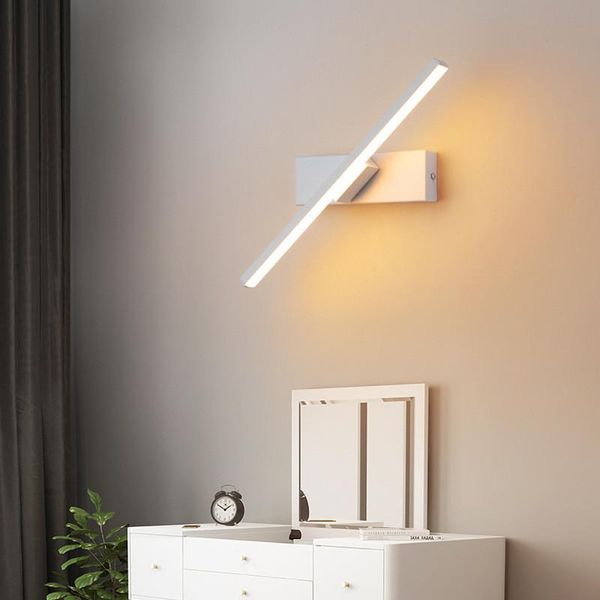 

wall lamp led simple modern fashion bedroom corridor aisle bedside adjustable angle ac85-265v