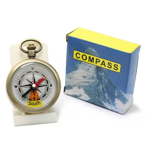 

outdoor camping metal vintage classic pocket navigation tool for hiking hunting gadgets
