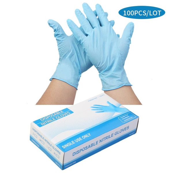 

disposable gloves 100pcs food grade kitchen household cleaning dishwashing laundry protective
