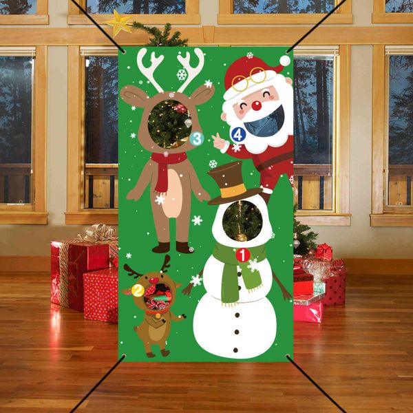 

2022 straight throwing banner sandbag game flag