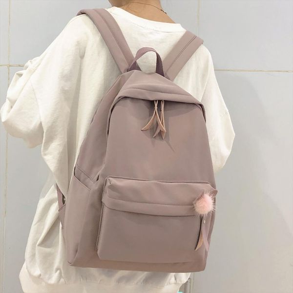 

female vintage cute backpack women school bag girl waterproof nylon kawaii ladies student bags book harajuku