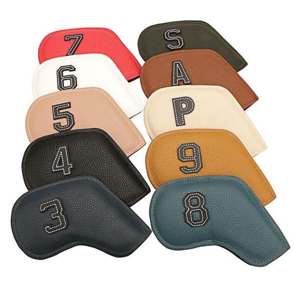 

golf training aids - number iron head covers headovers wedges 3-9 asp 10pcs