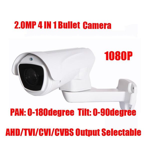 

4x optical zoom ahd tvi cvi cvbs 4 in 1 ptz camera 2 megapixel 2.8~12mm ip cameras