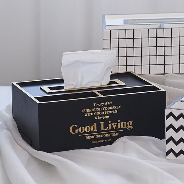 

tissue box wooden napkin holder baby wipes boxes crafts living room coffee table decoration toilet paper towel container & napkins