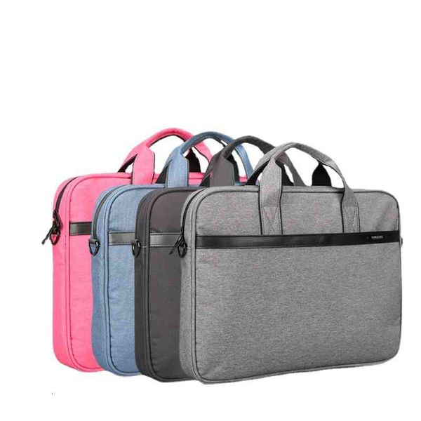 

men's and women's lapbag anti splash single shoulder multifunctional briefcase messenger backpack