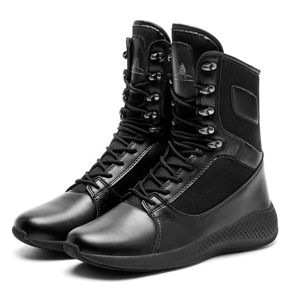 

dress shoes men's sports boots, synthetic leather, modern men's high heels, all inclusive, fabric, leisure, hg001 ku7b, Black