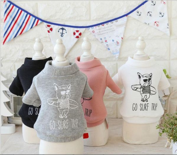 

letters dog hoodies jacket fashion clothing for dogs puppy chihuahua teddy pet clothes products cat costumes