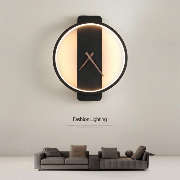 

wall lamp modern led wood bedroom light luminaire lustre espelho beside