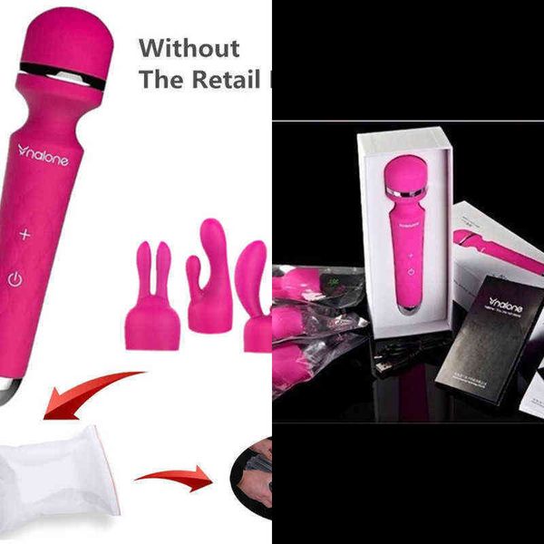 Nxy Sex Vibratori Super potente Multi velocità Impermeabile G-spot Off Wall Toys Prodotti per massaggi magici Angolo per le donne 1215