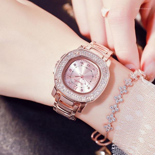 

wristwatches longbo / simple and fashionable women's quartz watch, Slivery;brown