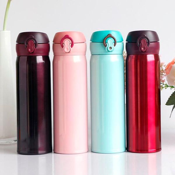 

water bottles color vacuum flask girl glassware coffee cup tumbler gift