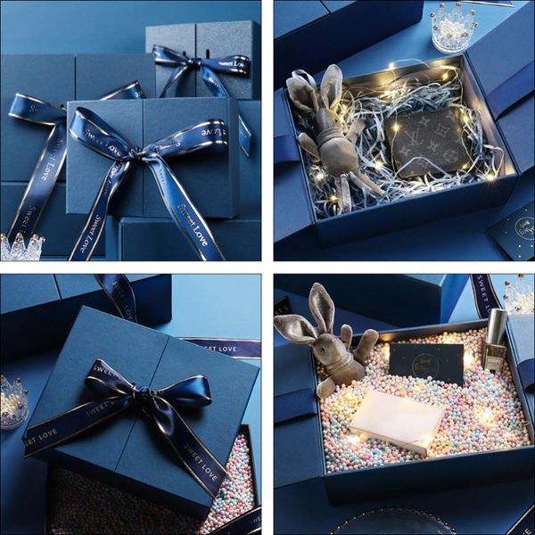 

gift wrap 1pc valentine's day box beautiful case bowknot decorative