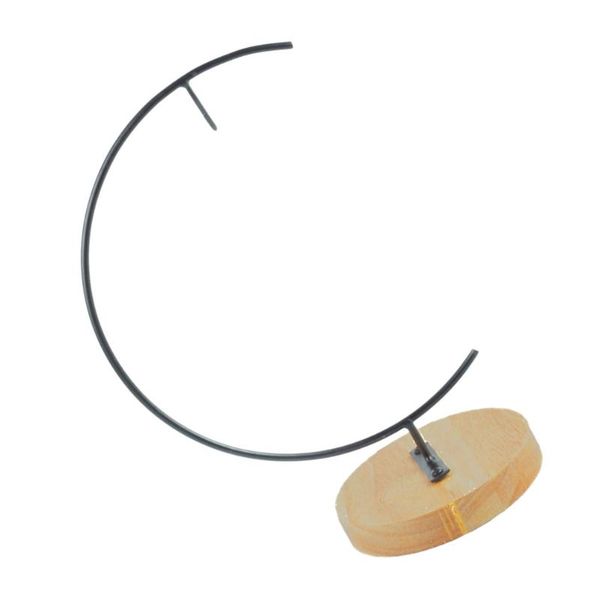 

other home decor micro landscape hanging racks creative g-shaped iron stands flexible deskstand holder adornments with wooden base for