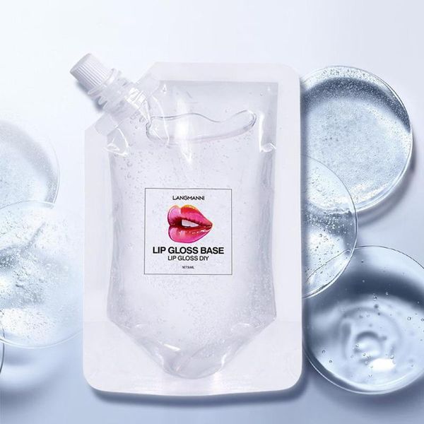 

lip gloss clear base oil not sticky moisturizing lipgloss diy makeup raw material gel handmade liquid lipstick cosmetics
