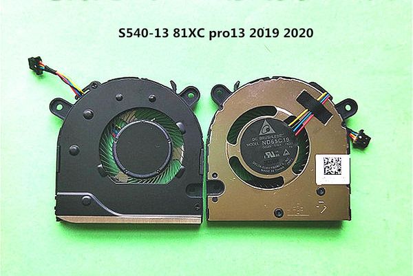 

fans & coolings original lapnotebook cpu/gpu cooling fan for lenovo ideapad s540-13 81xc xiaoxin pro13 2021 nd65c19 dc28000eqv