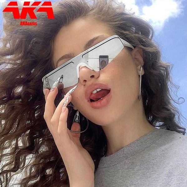 

sunglasses akagafas luxury women classic mirror vintage cateye glasses frame outdoor lunette soleil femme gafas, White;black