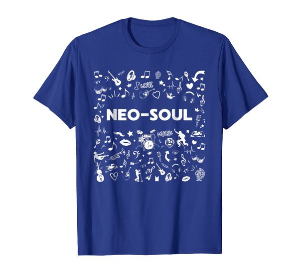 

i love neo-soul music t shirt - rb / soul music shirt, White;black