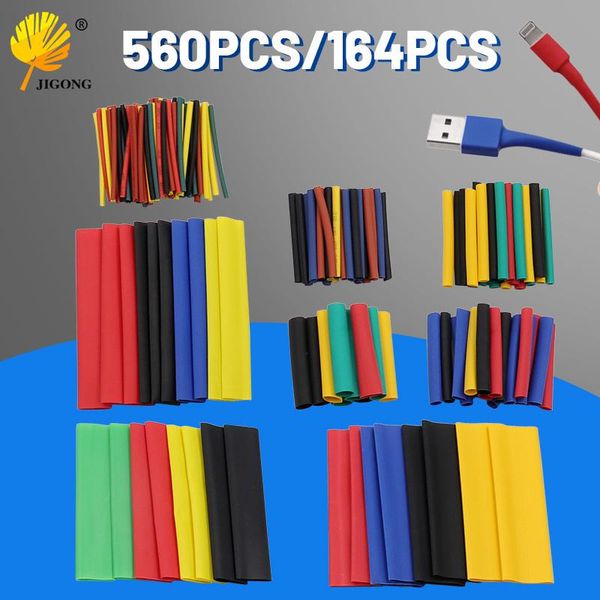 

professional hand tool sets 560pcs car cable tube kit heat shrinkable sleeve assorted multi-mix color size
