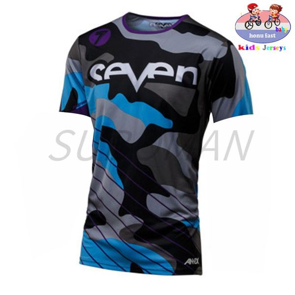 

kinder mtb jersey sehen ghosts oversize t shirt tour gedenk gedruckt retro lose harajuku crew neck kurzarm t-shirt racing jackets, Black;red