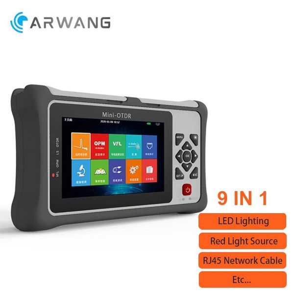

active fiber live test mini pro otdr 1550nm 20db optic reflect touch screen event map ethernet cable tester equipment sm