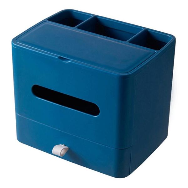 

tissue box home coffee table remote control storage with drawer boxes & napkins