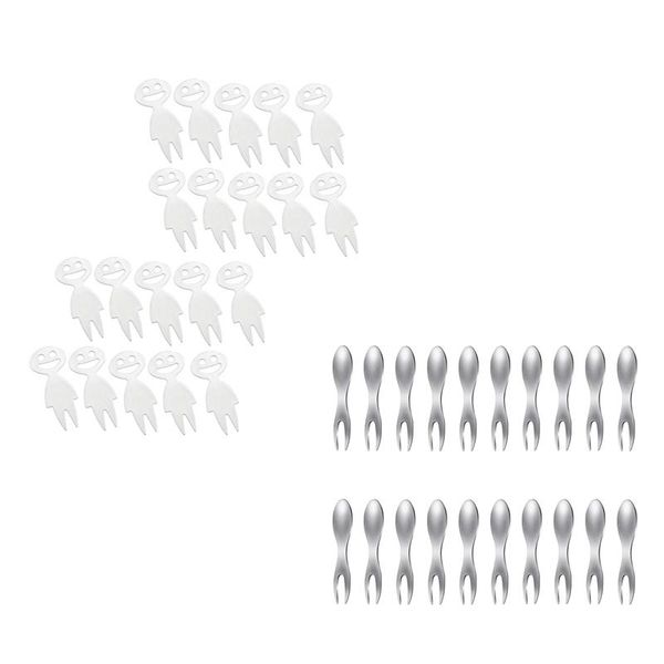 

pcs corn cob holders stainless steel for bbq sweetcorn fruit cooking forks