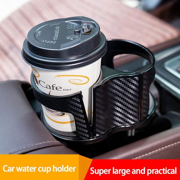 

interior decorations multi-functional car water cup holder one point two drinks holders insulation drink seat