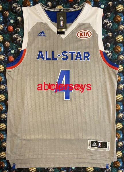 

100% stitched all star game isaiah thomas basketball jersey mens women youth custom number name jerseys xs-6xl, Black